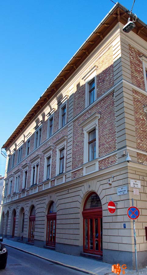 Kazinczy utca 35. homlokzatok felújítása